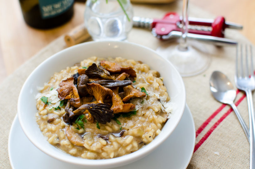 Risotto de petit épeautre aux cèpes